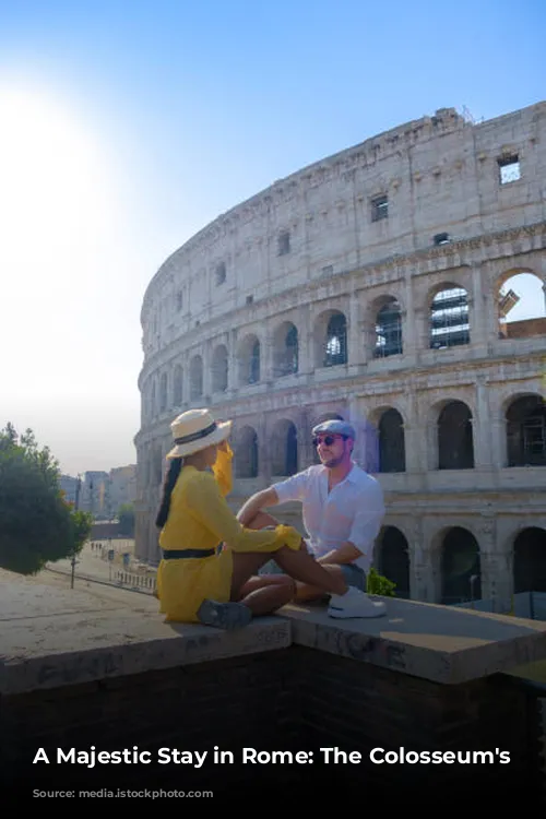 A Majestic Stay in Rome: The Colosseum's View