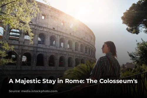 A Majestic Stay in Rome: The Colosseum's View