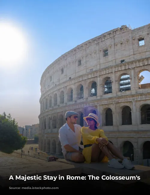 A Majestic Stay in Rome: The Colosseum's View