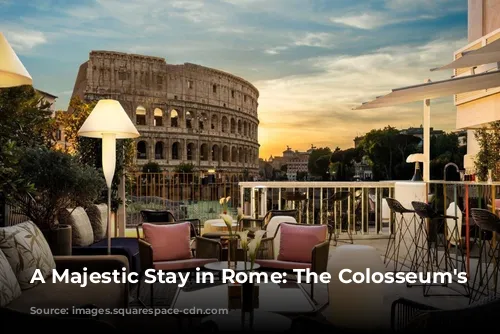 A Majestic Stay in Rome: The Colosseum's View