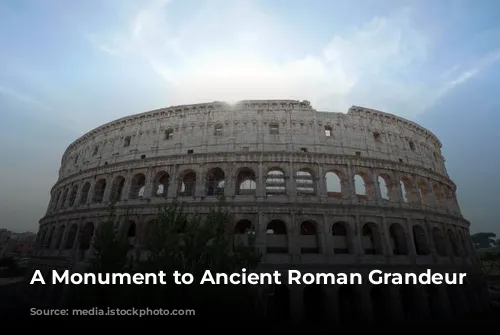 A Monument to Ancient Roman Grandeur