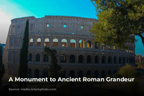 A Monument to Ancient Roman Grandeur