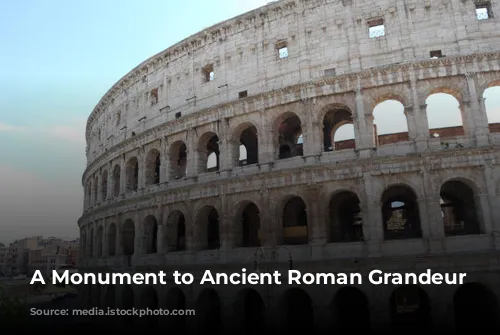 A Monument to Ancient Roman Grandeur