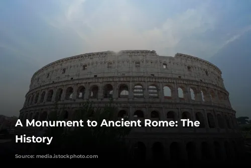 A Monument to Ancient Rome: The Colosseum's History