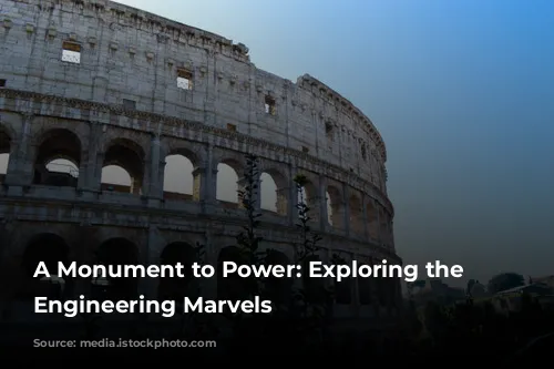 A Monument to Power: Exploring the Colosseum's Engineering Marvels