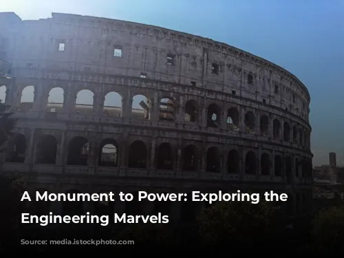 A Monument to Power: Exploring the Colosseum's Engineering Marvels