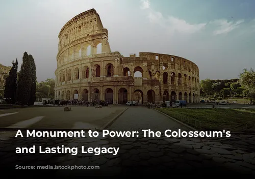 A Monument to Power: The Colosseum's Rise and Lasting Legacy