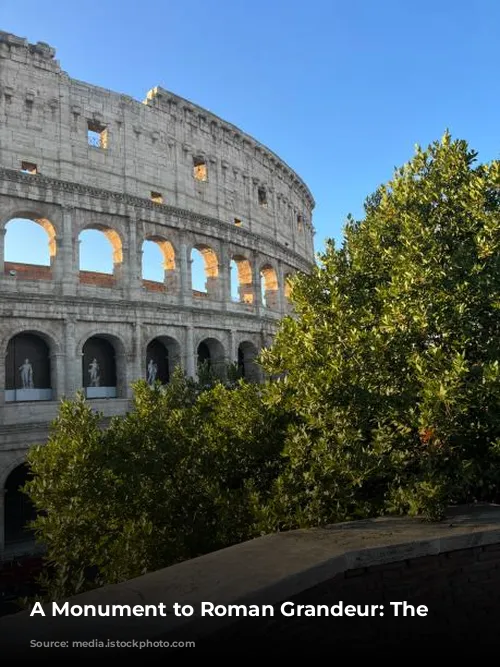 A Monument to Roman Grandeur: The Colosseum