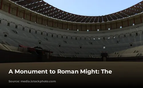 A Monument to Roman Might: The Colosseum