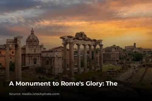 A Monument to Rome's Glory: The Colosseum