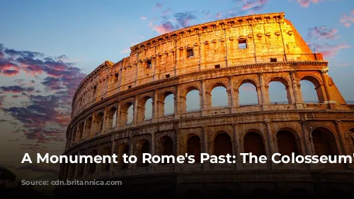 A Monument to Rome's Past: The Colosseum's Story