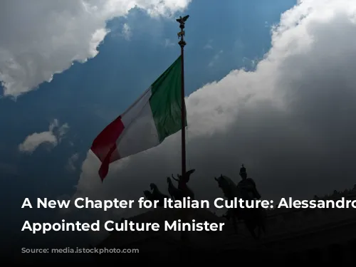 A New Chapter for Italian Culture: Alessandro Giuli Appointed Culture Minister