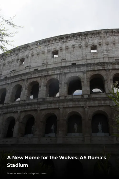 A New Home for the Wolves: AS Roma's Colosseum-Inspired Stadium