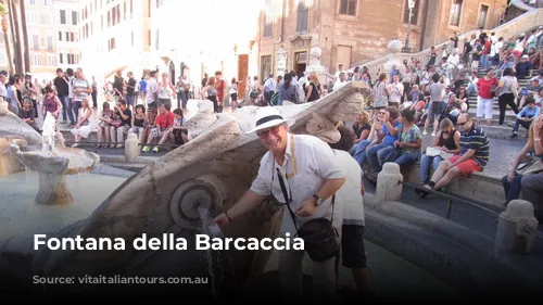 Fontana della Barcaccia