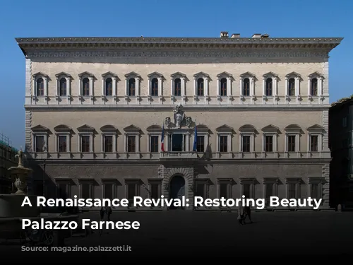 A Renaissance Revival: Restoring Beauty at Palazzo Farnese