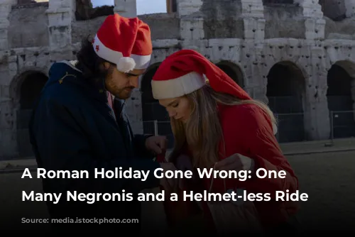 A Roman Holiday Gone Wrong: One Too Many Negronis and a Helmet-less Ride