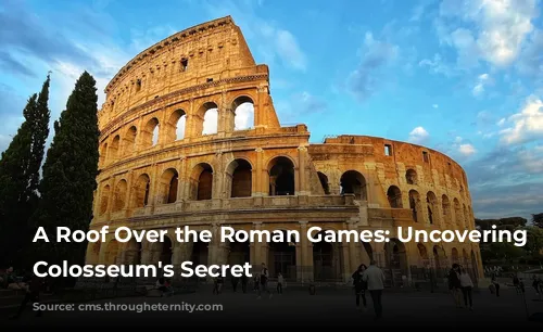 A Roof Over the Roman Games: Uncovering the Colosseum's Secret