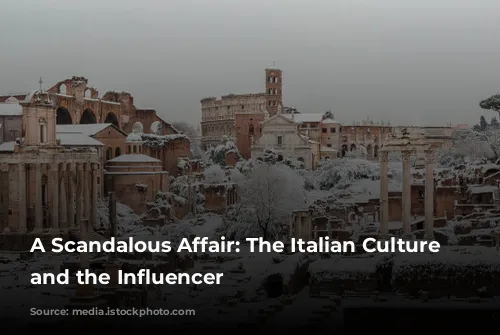 A Scandalous Affair: The Italian Culture Minister and the Influencer