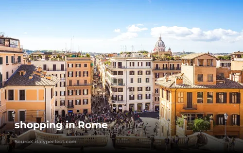 shopping in Rome