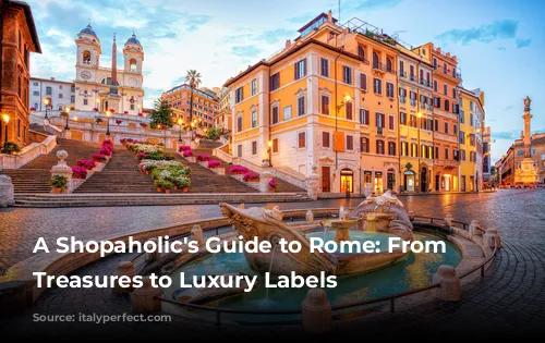 A Shopaholic's Guide to Rome: From Vintage Treasures to Luxury Labels