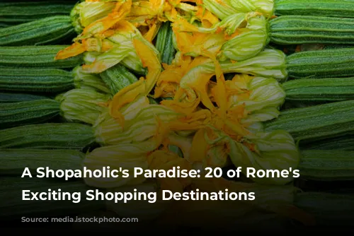 A Shopaholic's Paradise: 20 of Rome's Most Exciting Shopping Destinations