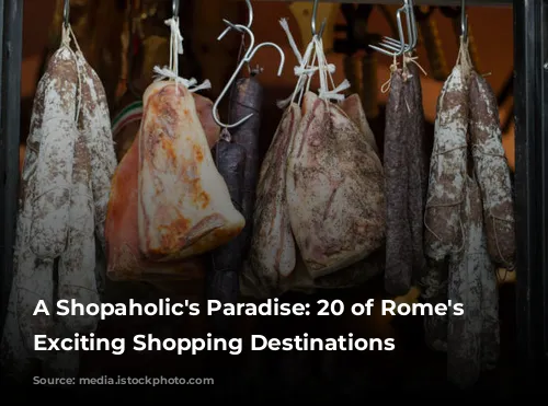 A Shopaholic's Paradise: 20 of Rome's Most Exciting Shopping Destinations