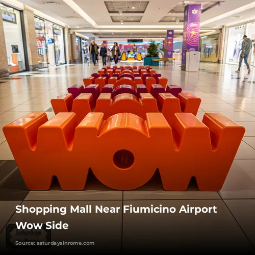 Shopping Mall Near Fiumicino Airport - Wow Side