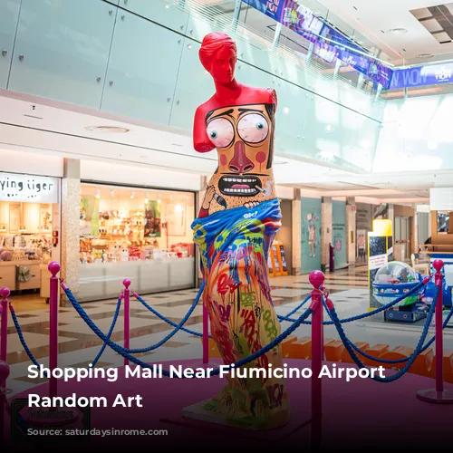 Shopping Mall Near Fiumicino Airport - Random Art