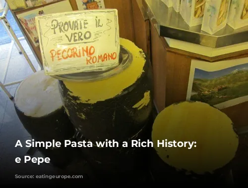 A Simple Pasta with a Rich History: Cacio e Pepe