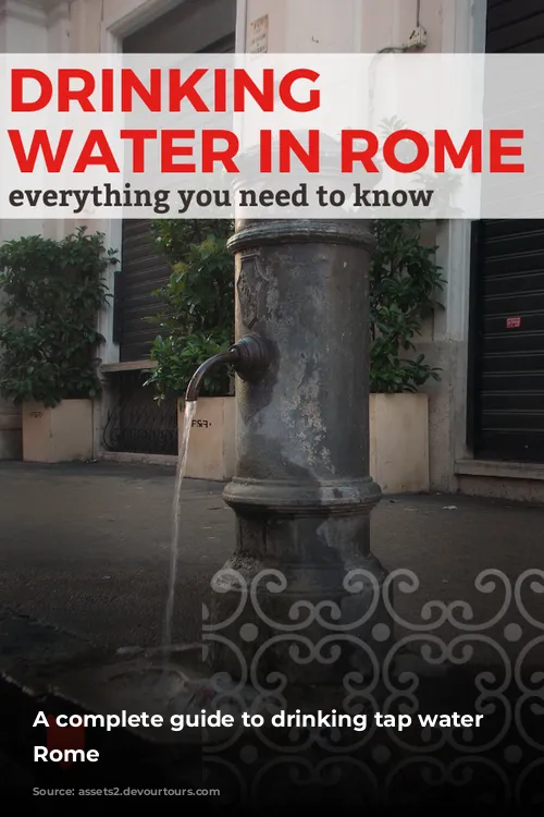 A complete guide to drinking tap water in Rome