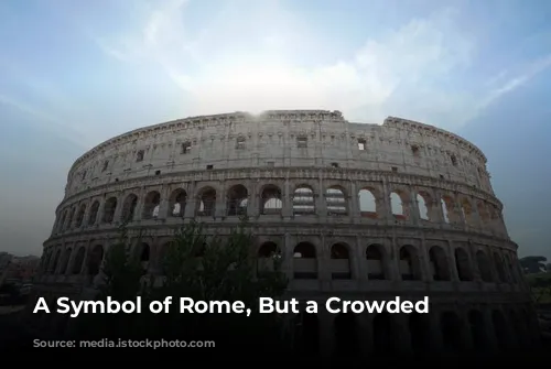 A Symbol of Rome, But a Crowded One