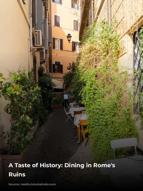 A Taste of History: Dining in Rome's Ancient Ruins