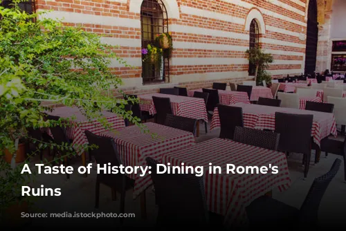 A Taste of History: Dining in Rome's Ancient Ruins