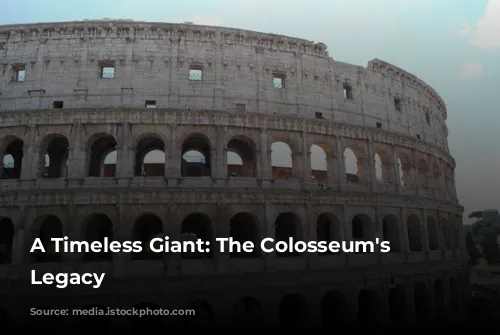 A Timeless Giant: The Colosseum's Enduring Legacy