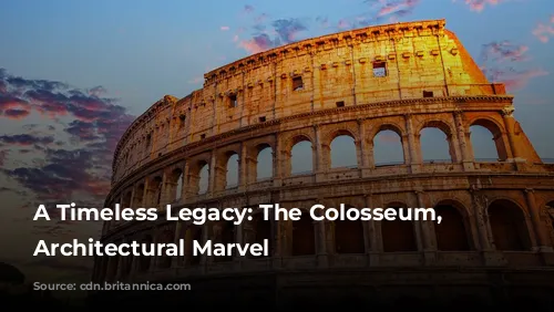 A Timeless Legacy: The Colosseum, an Architectural Marvel