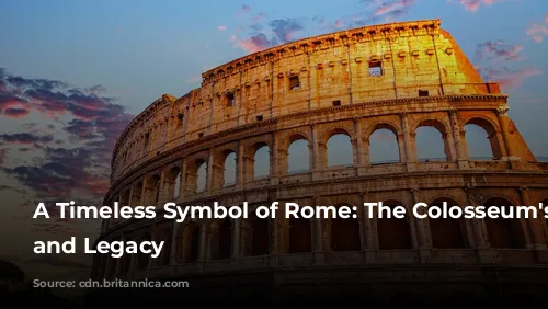 A Timeless Symbol of Rome: The Colosseum's History and Legacy