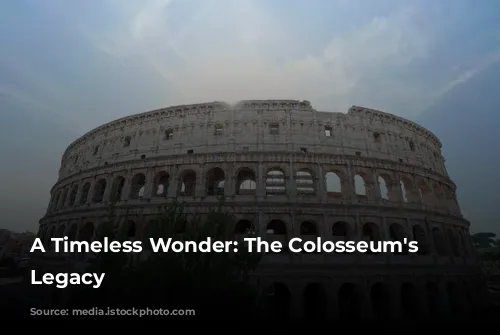 A Timeless Wonder: The Colosseum's Enduring Legacy