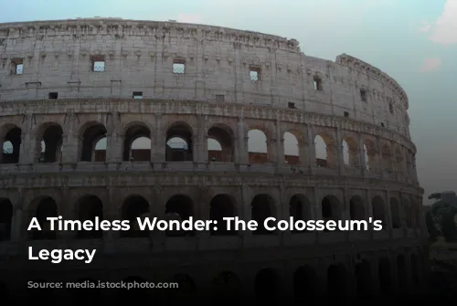 A Timeless Wonder: The Colosseum's Enduring Legacy