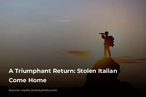 A Triumphant Return: Stolen Italian Antiquities Come Home