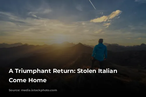 A Triumphant Return: Stolen Italian Antiquities Come Home