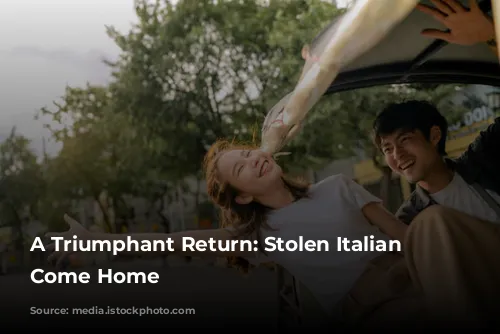 A Triumphant Return: Stolen Italian Antiquities Come Home