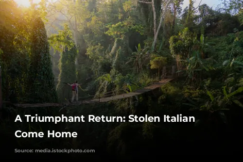 A Triumphant Return: Stolen Italian Antiquities Come Home