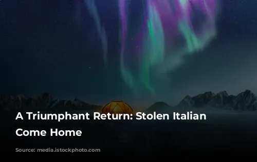 A Triumphant Return: Stolen Italian Antiquities Come Home