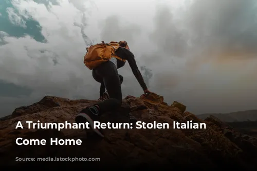 A Triumphant Return: Stolen Italian Antiquities Come Home