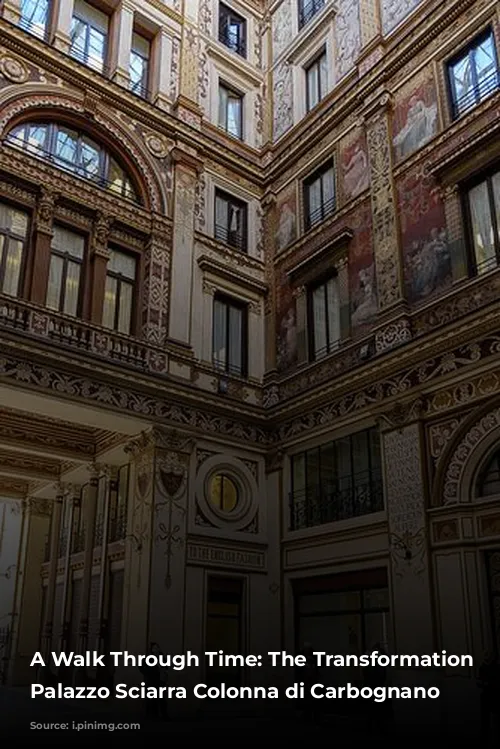 A Walk Through Time: The Transformation of Palazzo Sciarra Colonna di Carbognano