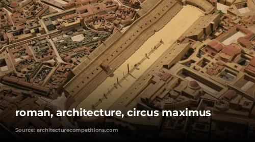 roman, architecture, circus maximus