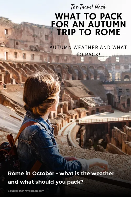 Rome in October - what is the weather like and what should you pack?