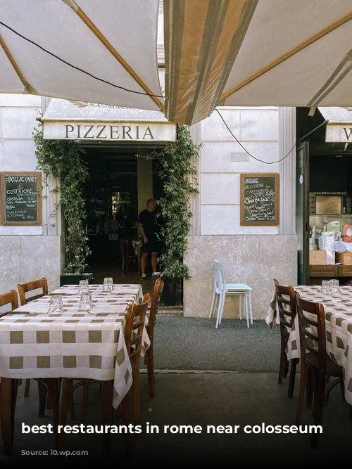 best restaurants in rome near colosseum