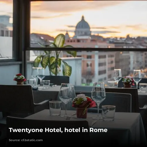 Twentyone Hotel, hotel in Rome