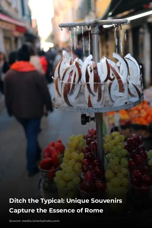 Ditch the Typical: Unique Souvenirs to Capture the Essence of Rome